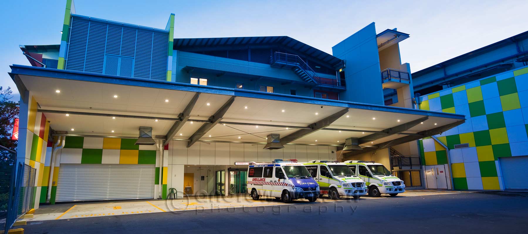 Architecture Photography - Cairns Base Hospital Emergency Department
