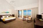 Interior of executive suite at the Mercure Harbourside Cairns
