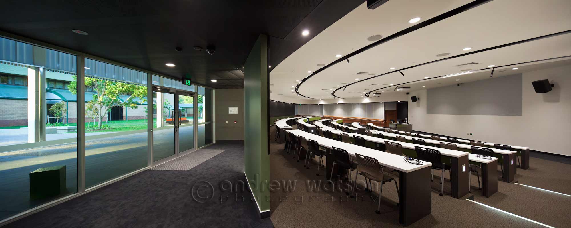 Architecture photography - Crowther Lecture Theatre at James Cook University, Cairns