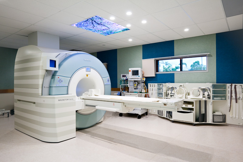 MRI machine at Cairns Base Hospital