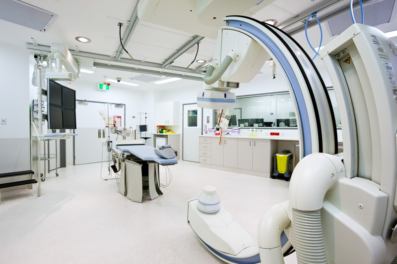 Catheterization laboratory facilities at Cairns Base Hospital 