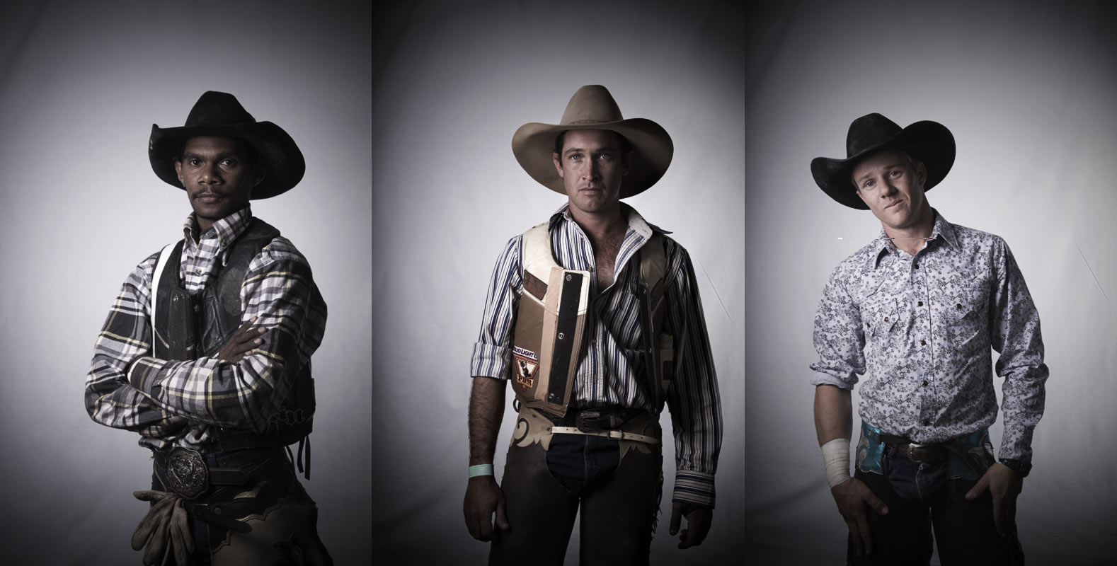 Reportage Photography - Portraits of cowboys at Mareeba Rodeo