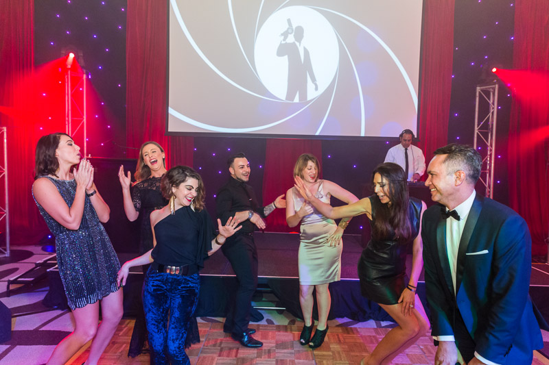 Delegates on the dance floor at the Gala Dinner & Awards Night for Wella Professionals National Conference in Cairns