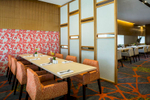 Interior design of the Shangri-La Horizon Club Lounge, Cairns
