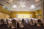 Room setup for a wedding reception at Coral Sea Resort, Airlie Beach
