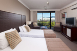 Interior of hotel room at the Mantra Esplanade, Cairns
