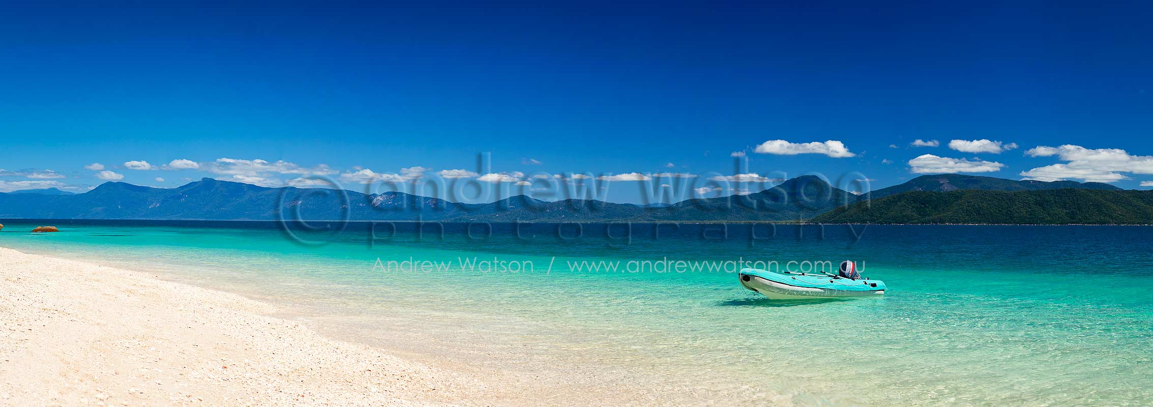 North Queensland Panoramic - Image of Nudey Beach, Fitzroy 