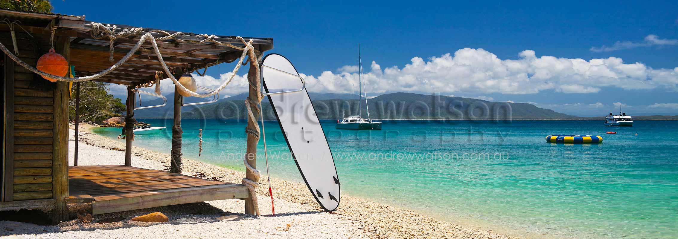 Boat shed at Welcome BayFitzroy Island, Cairns, North QueenslandImage available for licensing or as a fine-art print... please enquire