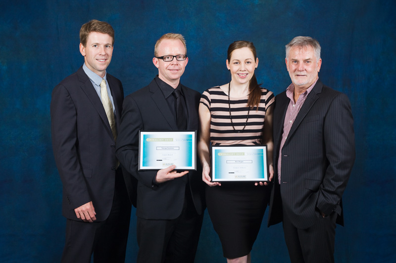 Group photos of award winners at Ausure 2012 Conference Awards Night in Cairns