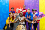 The Wiggles at Yarrabah Band Festival 2016 with Katie Noonan and Nathan Schreiber
