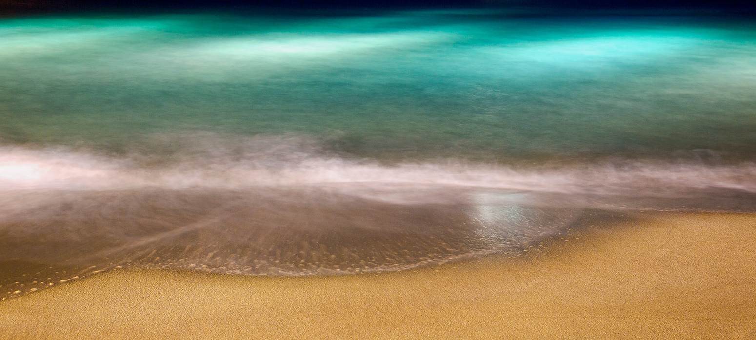 The beautiful waves of Naxos, Greece