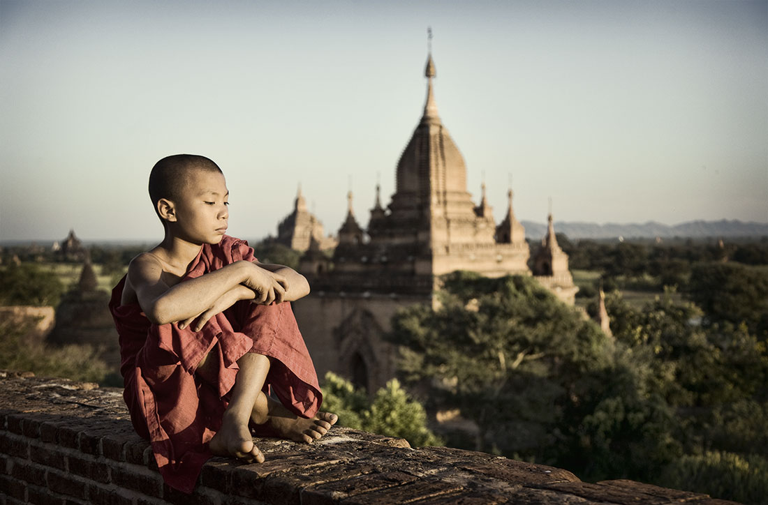 The temples of Pagan, Burma
