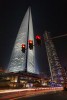 the world financial tower in shanghai