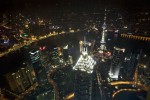 the view from the world financial tower in shangha
