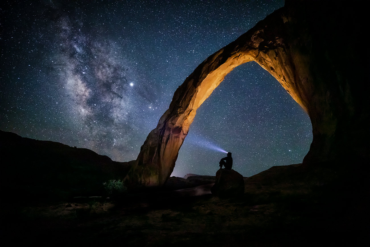 Corona Arch in Arches National Park