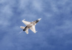 an F16 flying overhead