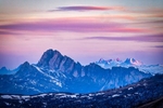 The Dolomites at sunrise