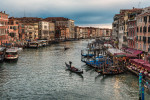 The Grand Canal and Gondolas of Venice