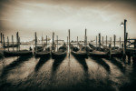 The gondolas of Venezia