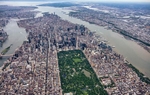 Amazing New York City from high above