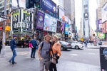 My baby and me in crazy Times Square