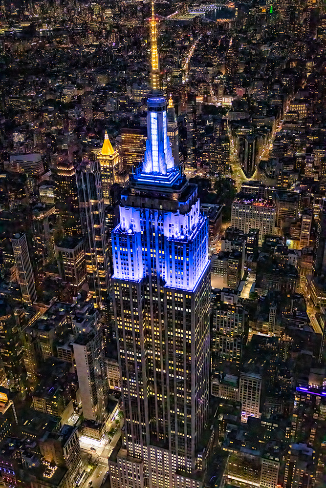 The stunning Empire State Building