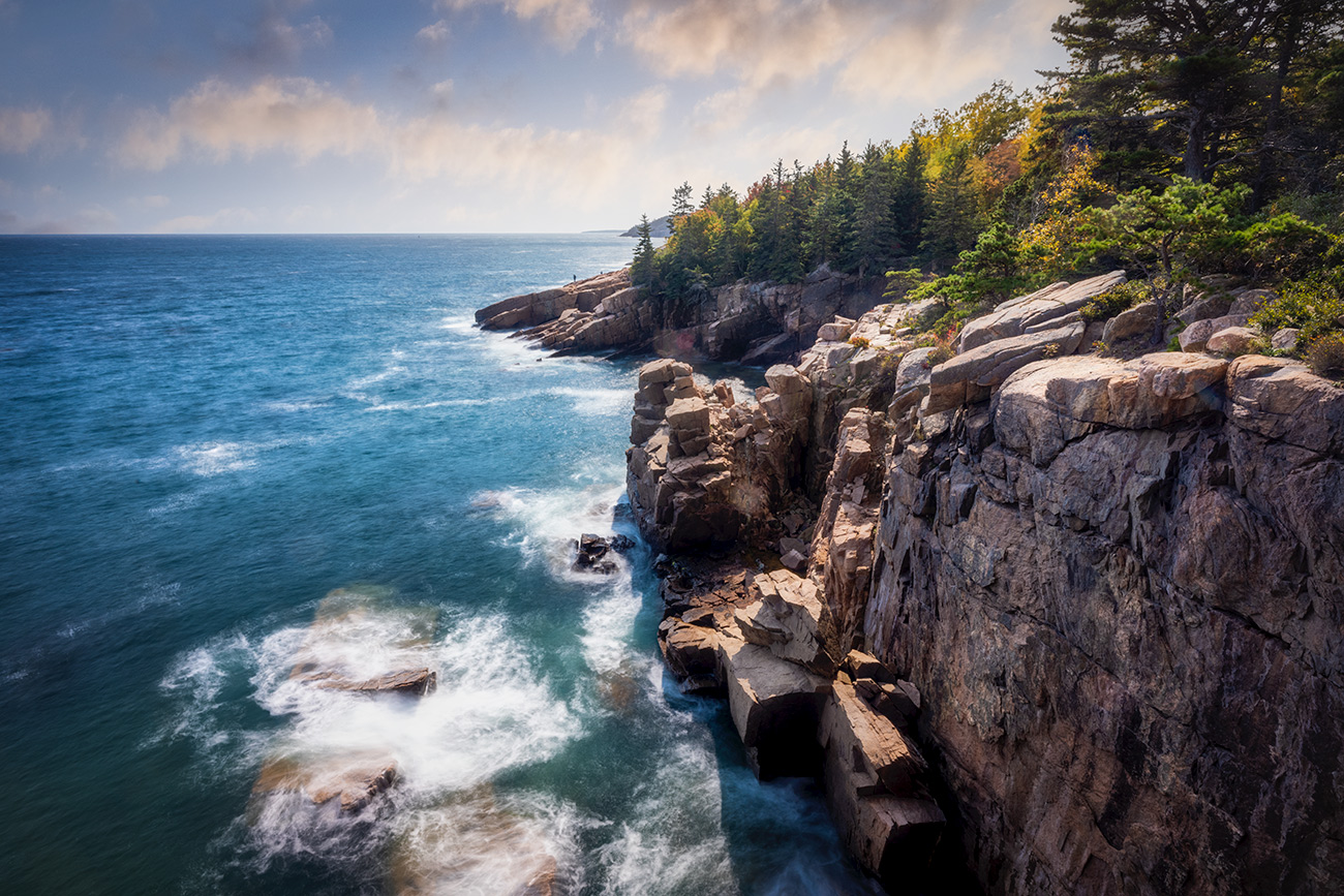 The cliffs of Acadia