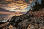 Bass Harbor lighthouse in Maine