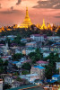 Holly's shot of Schwedagon Pagoda from above