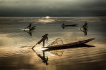 Inle Lake fishermen in Burma