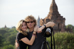 Holly and me in Bagan