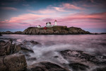 Nubble Lighthouse on the east coast of Maine