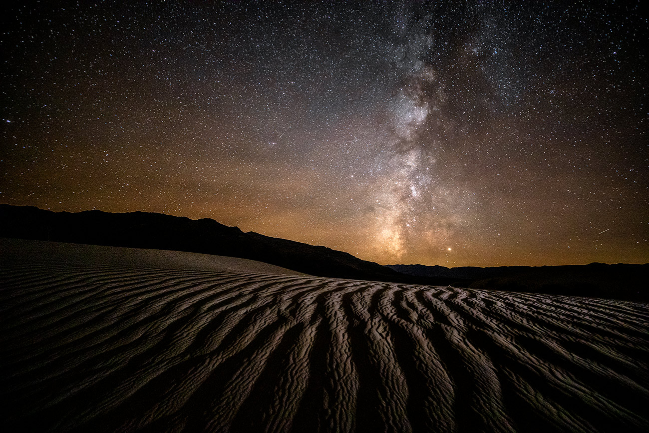 Milky Way over the Mesquite Sand Dunes