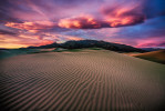 The amazing Mesquite sand Dunes of Death Valley