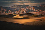 Sunset on the Mesquite sand dunes