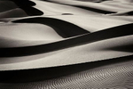 The surreal Mesquite Sand Dunes in Death Valley