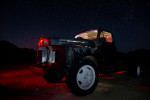 night shooting in Death Valley