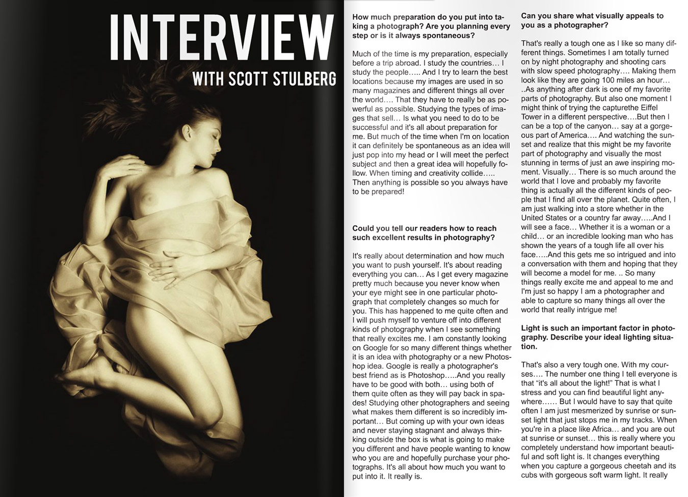 Interview for Dodho Magazine
