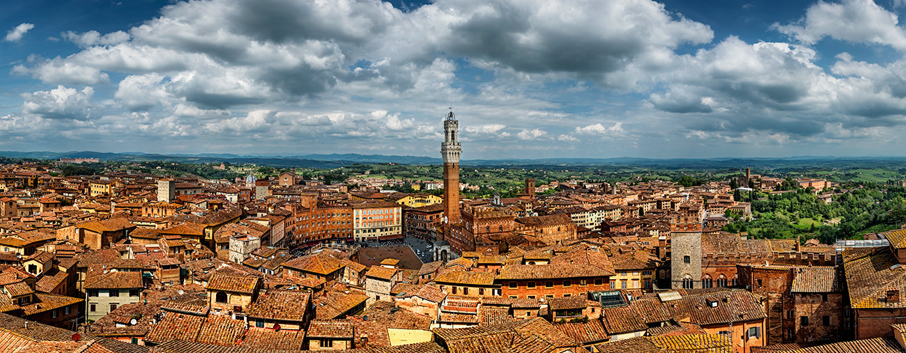 Amazing Siena from above
