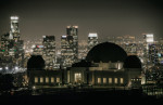 Griffith Park Observatory and LA after dark