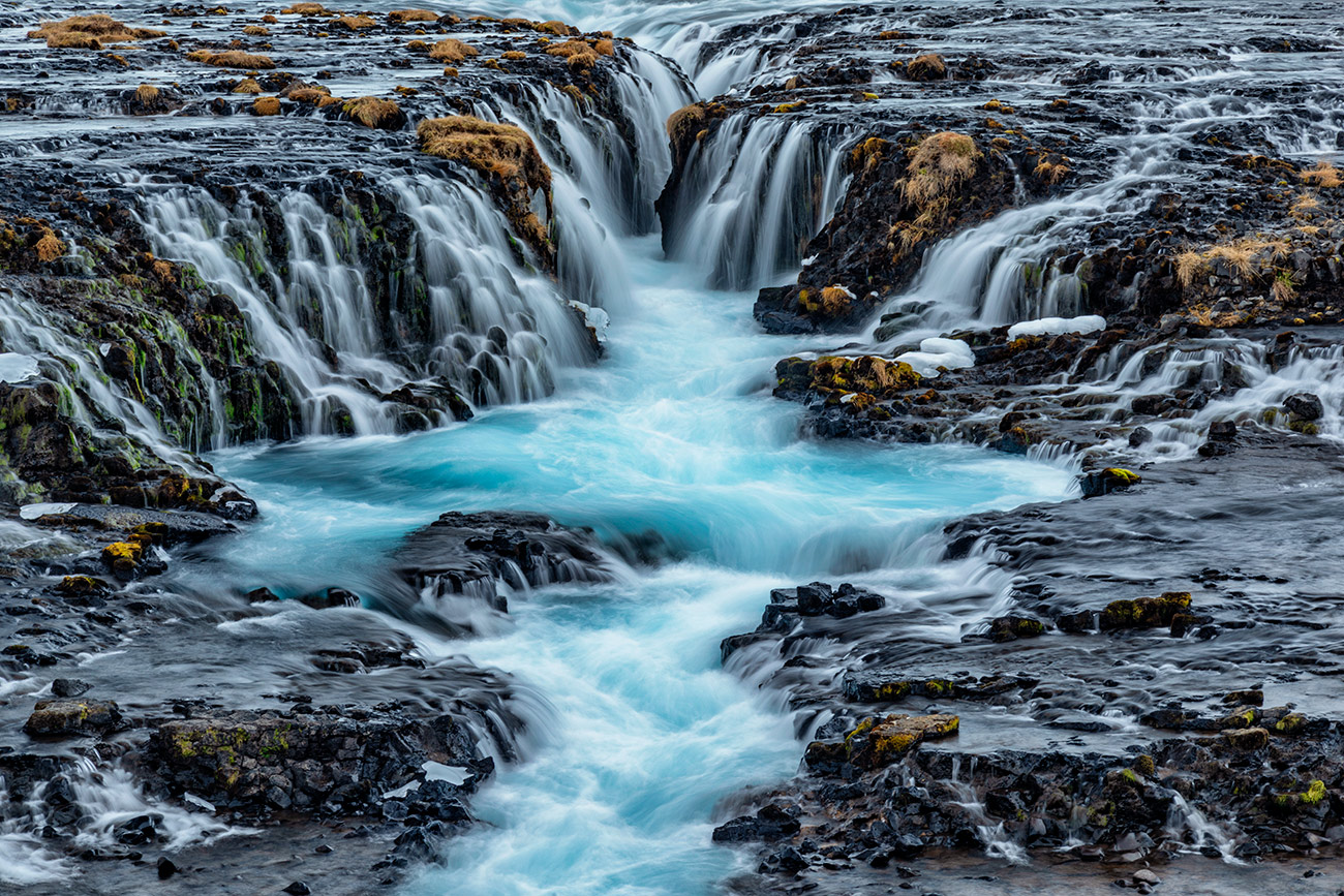 Bruafoss Waterfall in Iceland