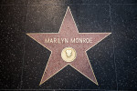 Marilyn's star on the Hollywood walk of fame