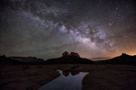 The Milky Way over Sedona