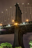 The gorgeous towers of the Manhattan Bridge