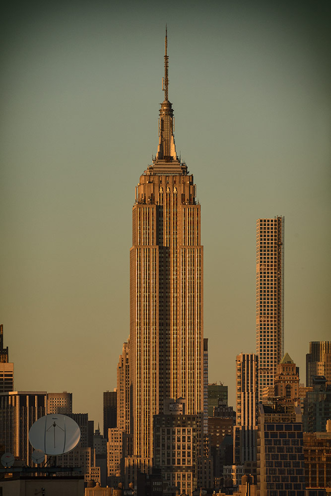 The beautiful Empire State Building