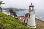 The Heceta Lighthouse on the Oregon Coast