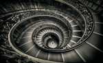 The Momo spiral staircase in the Vatican