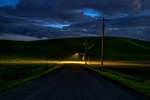 After dark on Highway 195