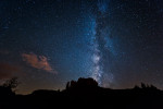 Milky Way over Cathedral Rocks