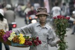 the streets of Hanoi, North Vietnam
